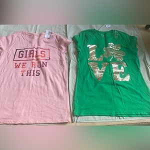 Children place t-shirts sz L 10-12